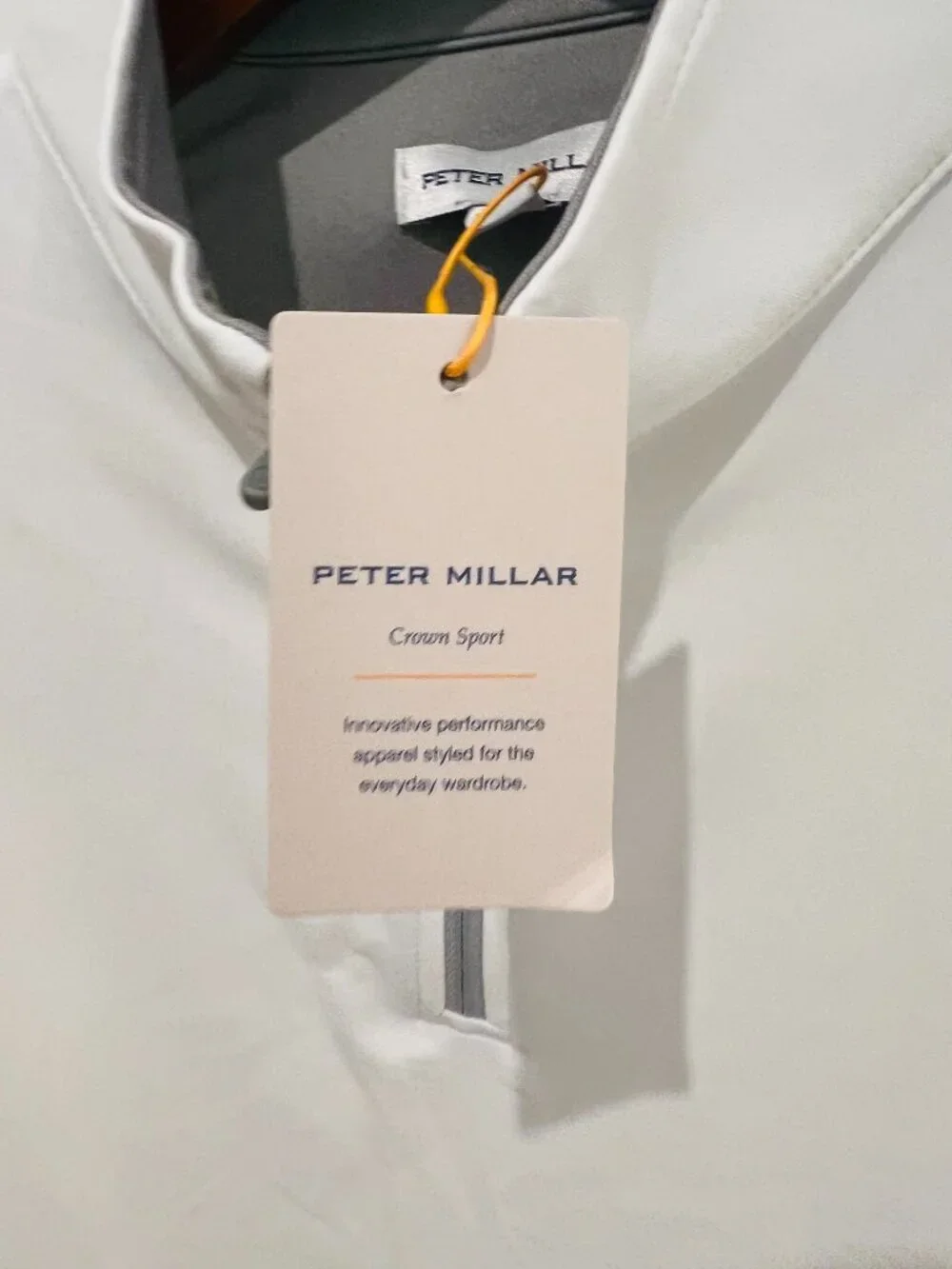 NEW Peter Millar Perth Performance Quarter-Zip Pullover Size XL